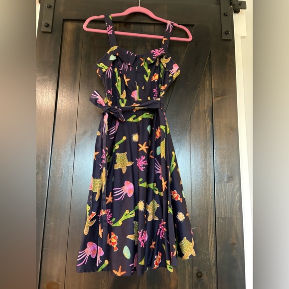 Floral Women’s Dress - Multicolor - Picture 1 of 5